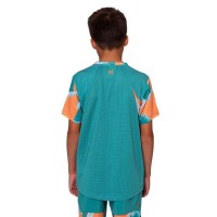 Camiseta Bidi Badu Melbourne V-Neck Petroleo Naranja Junior  Oferta + Barato