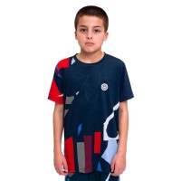 Bidi Badu New York T-Shirt Junior Bleu Fonce Rouge  Offre - Pas cher