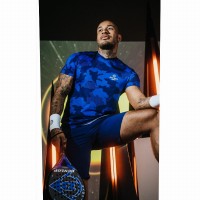 Bidi Badu Nio Dark Blue T-Shirt  PADELPOINT Bidi Badu Nio Dark Blue T-Shirt