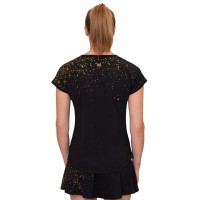 Bidi Badu Paris Capsleeve Black Gold Women''s T-Shirt  Offer + Cheap