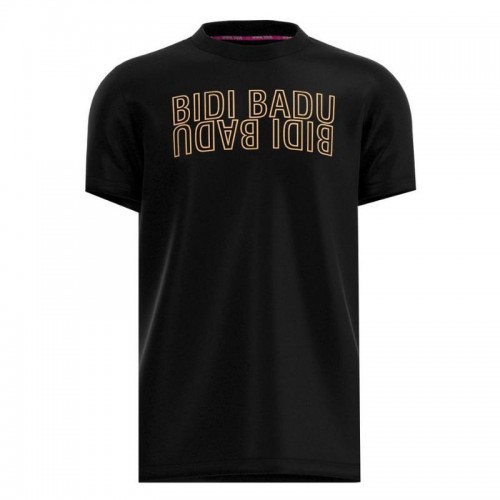 Camiseta Bidi Badu Paris Chill Negro Dorado Camiseta Bidi Badu Paris Chill Negro Dorado
