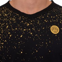 Camiseta Bidi Badu Paris Negro Dorado  Oferta + Barato