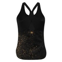 Bidi Badu Paris T-Shirt Femme Noir Or  Offre - Pas cher