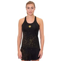Bidi Badu Paris T-Shirt Femme Noir Or  Offre - Pas cher