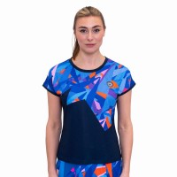 Bidi Badu Spike Capsleeve Bleu Fonce T-Shirt Femme  Offre - Pas cher
