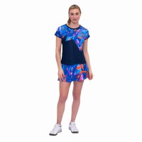 Bidi Badu Spike Capsleeve Bleu Fonce T-Shirt Femme  Offre - Pas cher