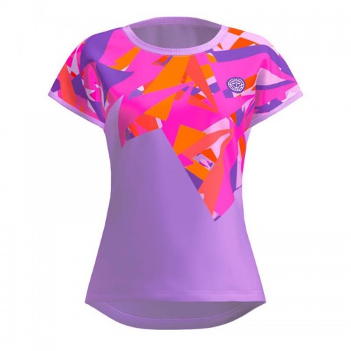 Camiseta Bidi Badu Spike Capsleeve Lila Rosa Mujer Camiseta Bidi Badu Spike Capsleeve Lila Rosa Mujer