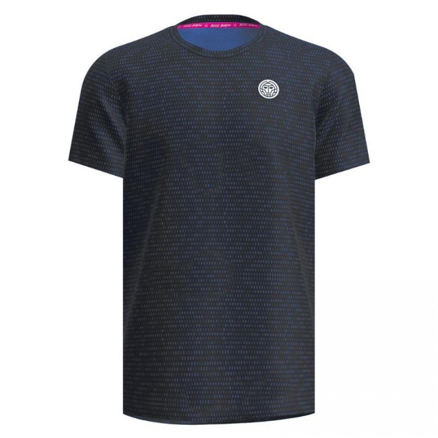 Camiseta Bidi Badu Spike Crew Two Colored Gris Oscuro Azul  Oferta + Barato