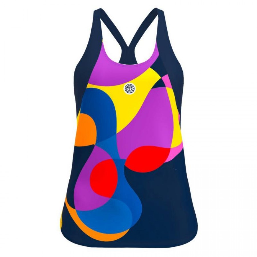 Camiseta Bidi Badu Twiggy Azul Oscuro Mix Mujer  Oferta + Barato