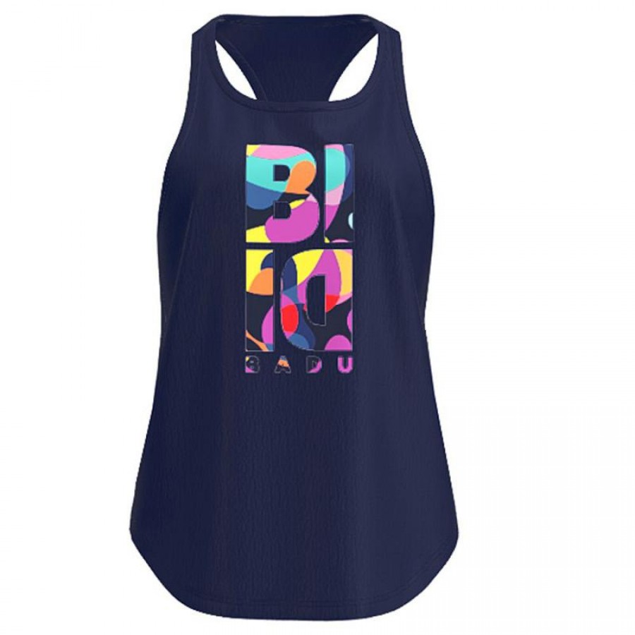 Camiseta Bidi Badu Twiggy Chill Azul Oscuro Mix Junior  Oferta + Barato