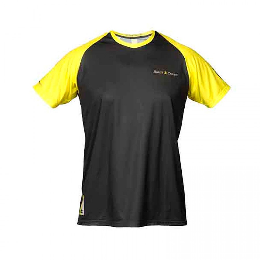 T-shirt nera Crown Ashica grigia  Offerta + Economico