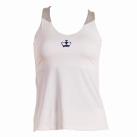 Camiseta Black Crown Naxos Blanco Gris Azul Mujer