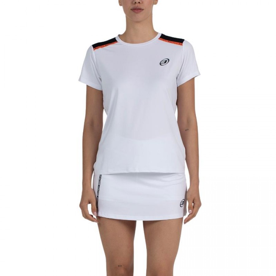 Camiseta Bullpadel Adventure 26I W Blanco