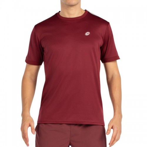 Camiseta Bullpadel Alder Vino Burdeos Camiseta Bullpadel Alder Vino Burdeos