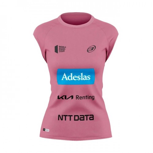 Camiseta Bullpadel Alejandra Salazar WPT Roete Uva Tamizado Camiseta Bullpadel Alejandra Salazar WPT Roete Uva Tamizado