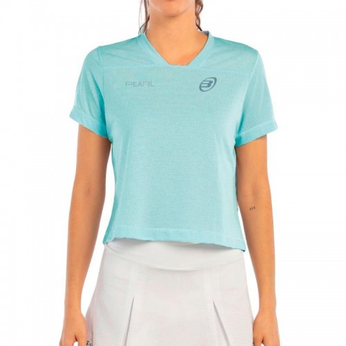 Camiseta Bullpadel Bea Gonzalez 25V Aguamarina Vigore Camiseta Bullpadel Bea Gonzalez 25V Aguamarina Vigore