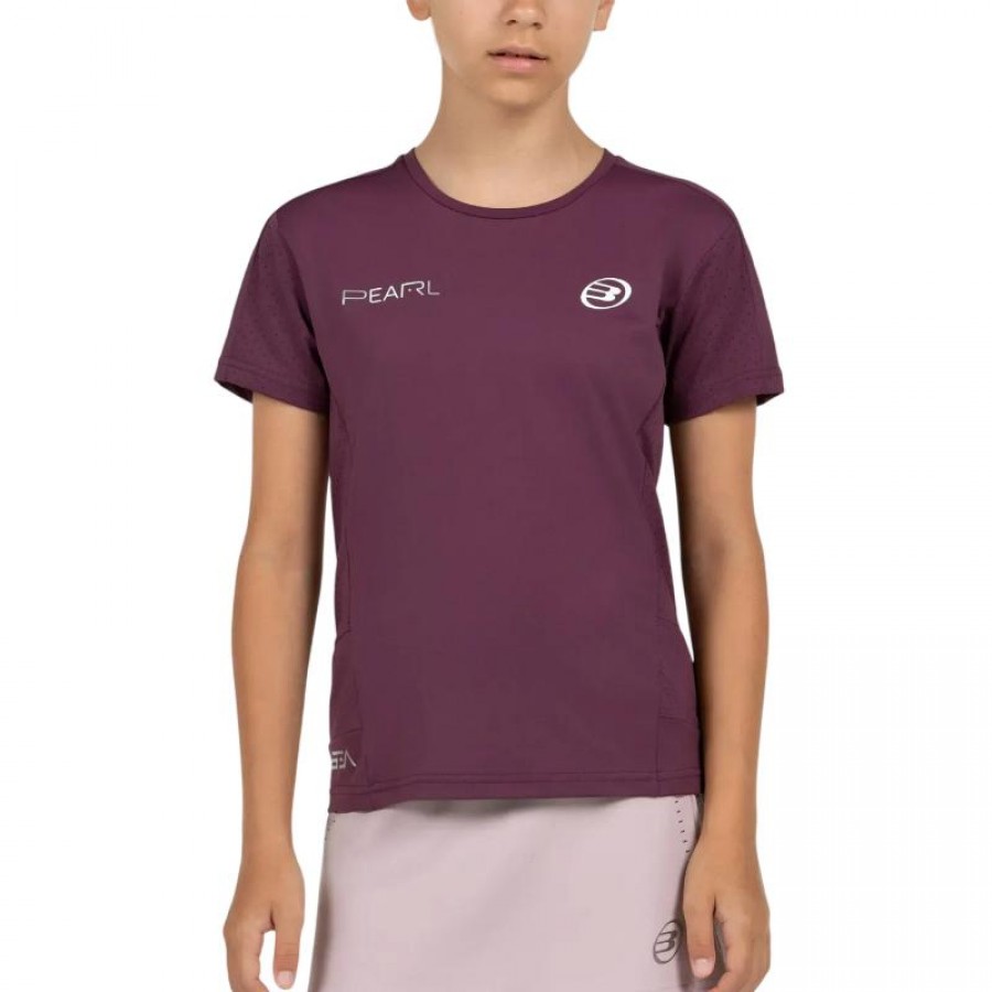 Camiseta Bullpadel Bea Gonzalez 26I Ciruela Junior