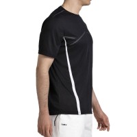 Camiseta preta Bullpadel Cabore