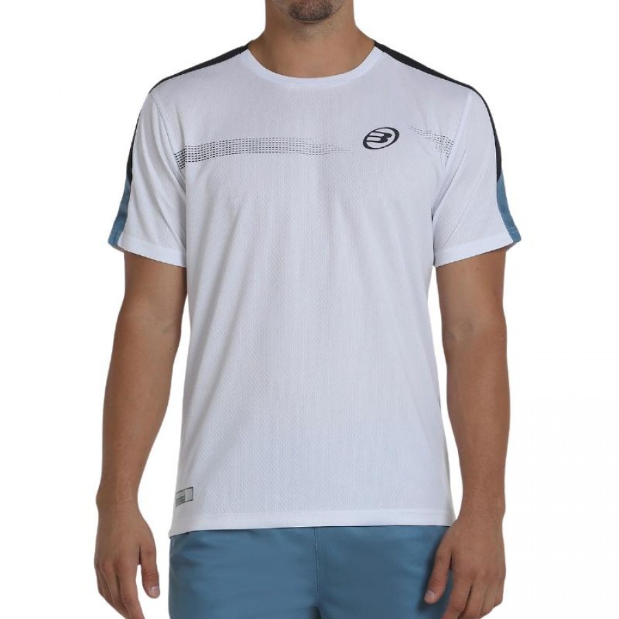 Camiseta Bullpadel Caldel Blanco  Oferta + Barato