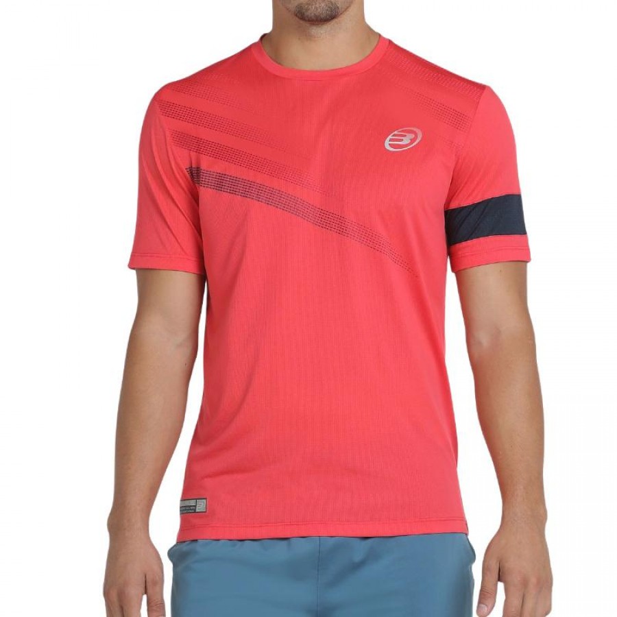 Camiseta Bullpadel Cambre Frambuesa  Oferta + Barato