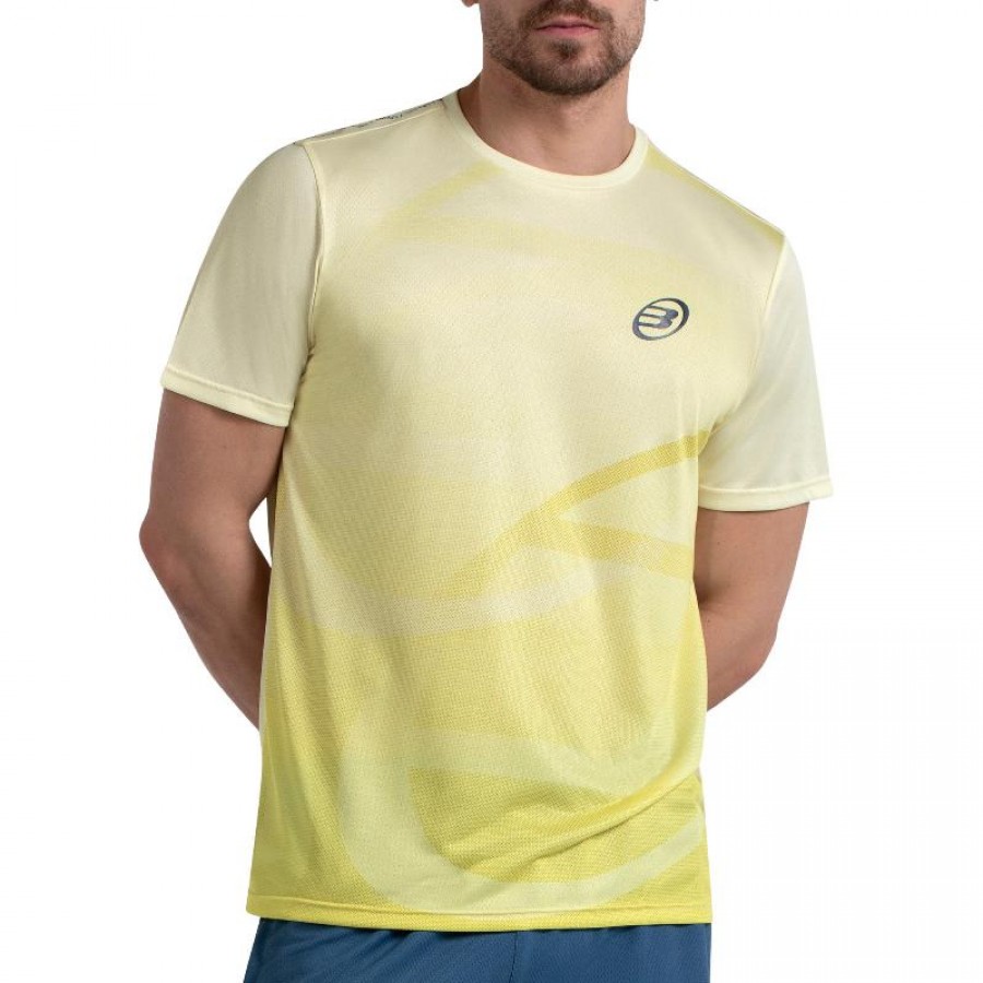 Camiseta Bullpadel Cayon Amarillo