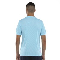 T-shirt bullpadel choco azzurra