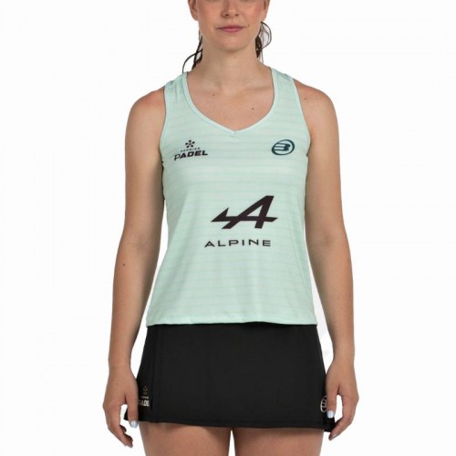 Camiseta Bullpadel Claudia Fernandez Premier Padel Adies Verde Agua Camiseta Bullpadel Claudia Fernandez Premier Padel Adies Verde Agua