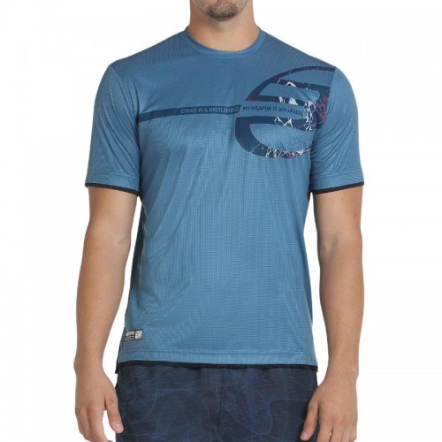 Bullpadel Coci Shadow Blue T-shirt Bullpadel Coci Shadow Blue T-shirt