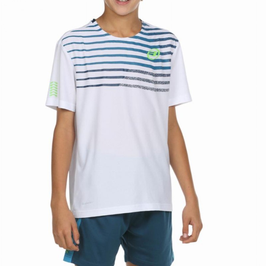 Bullpadel Cumbal Camiseta Júnior Branca