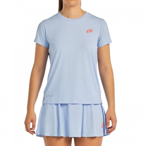 Camiseta Bullpadel Delfi Brea Chamuy Azul Celeste Camiseta Bullpadel Delfi Brea Chamuy Azul Celeste