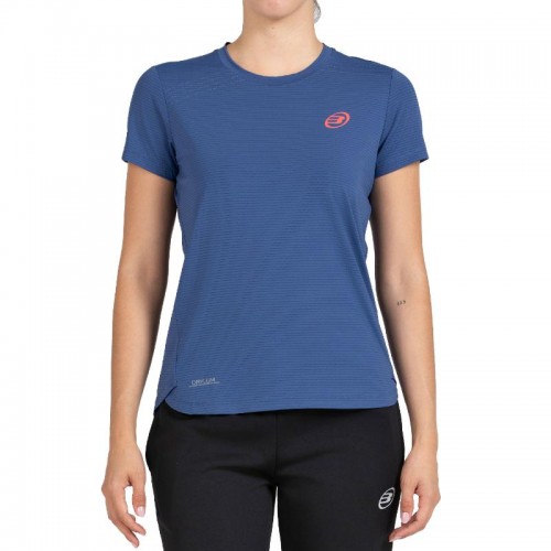 Camiseta Bullpadel Delfi Brea Chamuy Azul Sombra Camiseta Bullpadel Delfi Brea Chamuy Azul Sombra