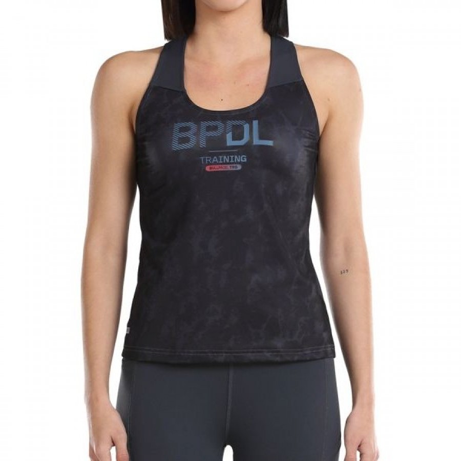 Camiseta Feminina Bullpadel Dilos Cinza  Oferta + Barato