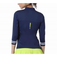 T-shirt Bullpadel blu Ecinda notte - Barata Oferta Outlet