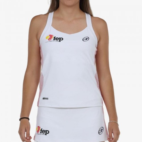 Camiseta Bullpadel FEP Exima Blanco Camiseta Bullpadel FEP Exima Blanco