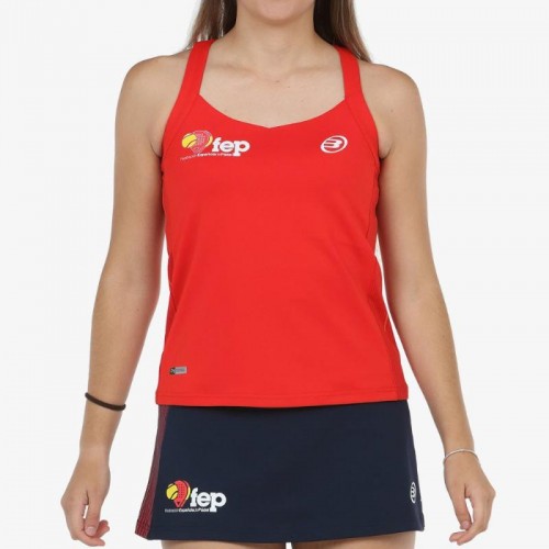 Camiseta Bullpadel FEP Exima Rojo Camiseta Bullpadel FEP Exima Rojo
