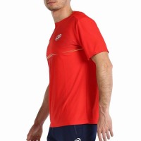 Camiseta Bullpadel FEP Fang Rojo