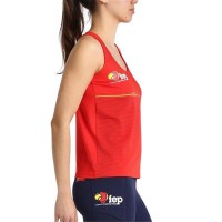 Camiseta Bullpadel FEP Funi Rojo