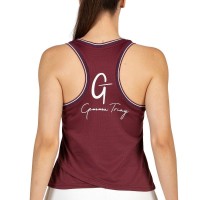 Bullpadel Gemma Triay 25I Maglietta Vino Borgogna