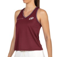 Bullpadel Gemma Triay 25I Maglietta Vino Borgogna