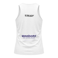 Camiseta Bullpadel Gemma Triay Taila 26I Blanco
