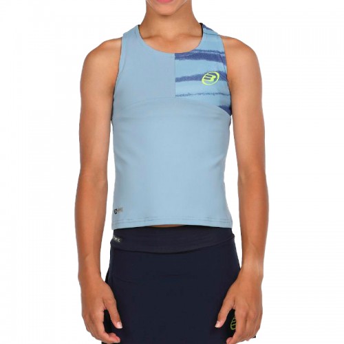Camiseta Bullpadel Jisca Azul Acero Junior Camiseta Bullpadel Jisca Azul Acero Junior