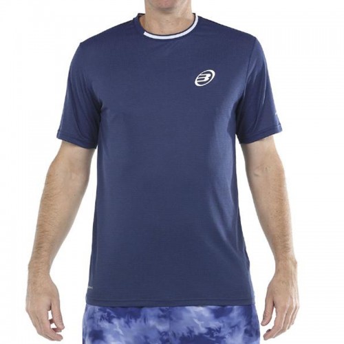Camiseta Bullpadel Micay Azul Tinta Bicolor Camiseta Bullpadel Micay Azul Tinta Bicolor