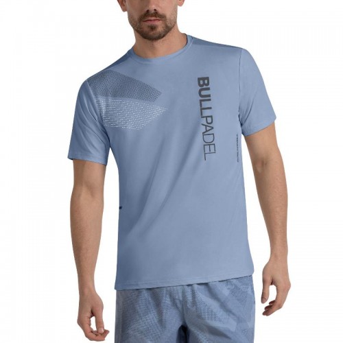 Camiseta Bullpadel Mistel Azul Acero