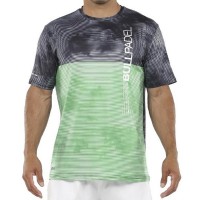 T-shirt con acido verde Mitu Bullpadel