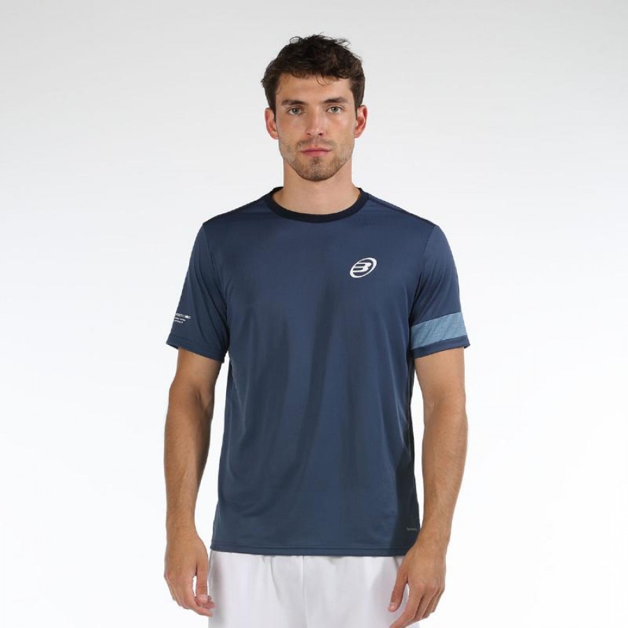 Bullpadel Mutata Blu Lavato T-Shirt - Barata Oferta Outlet