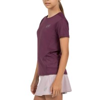 Camiseta Bullpadel Omur Ciruela Junior