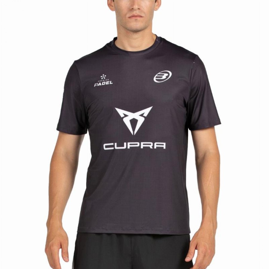 Camiseta Bullpadel Pablo Cardona Premier Padel Lili Azul Marinho  Oferta + Barato