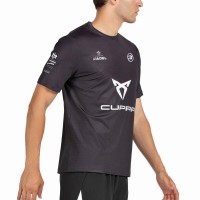 Camiseta Bullpadel Pablo Cardona Premier Padel Lili Azul Marinho  Oferta + Barato