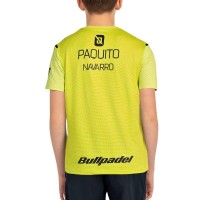 Camiseta Bullpadel Paquito Navarro 25V Lima Junior  Oferta + Barato
