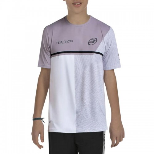 Camiseta Bullpadel Paquito Navarro 26I Blanco Junior